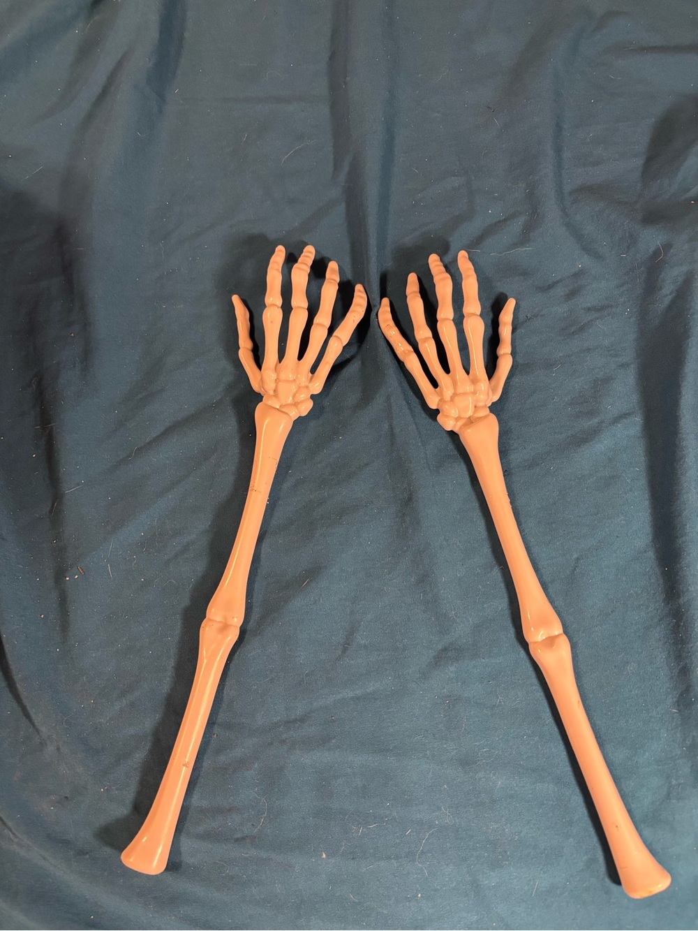 Halloween Skeleton Arms & Hands Pair — Spooky Decor / Costume Prop